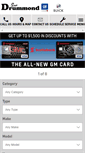 Mobile Screenshot of drummondmotors.ca